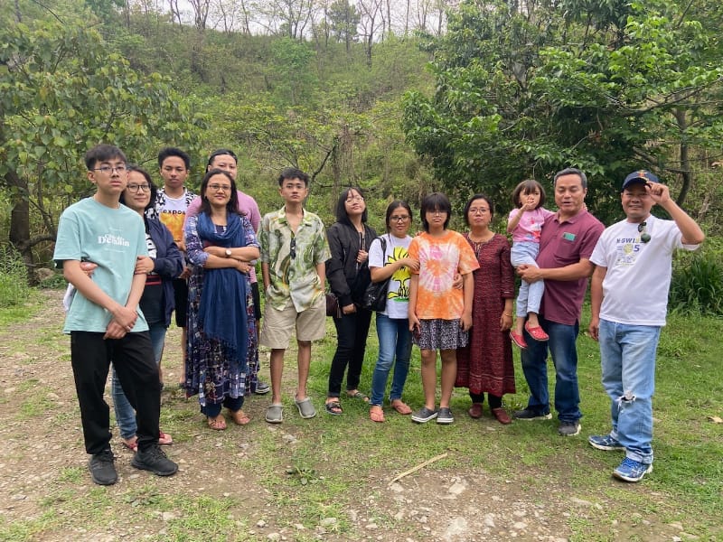 Oinam in Manipur with Families